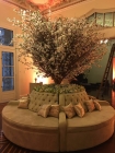 Sofá Puff Ilha Redondo - Móvel Sob Medidas para Buffet