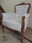 Poltrona Clássica JK - Assento removível 
