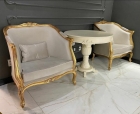 Mesa Clássica Com Base Torneada 