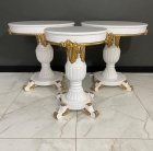 Mesa Clássica Com Base Torneada 
