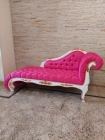 Chaise Divã Clássica Entalhada - Sophie