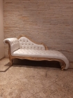 Chaise Divã Clássica Entalhada - Sophie