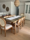 MESA DE JANTAR NATURAL - MADEIRA MACIÇA - SOB MEDIDAS