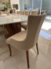 Cadeira Aurora Contemporânea - Estofamento Estofamento Especial Com Braços