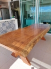 Mesa de Jantar Rustica - em Madeira Maciça