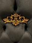 Poltrona Trono Imperial Entalhado - Estofamento Especial