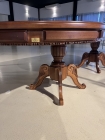 MESA DE JANTAR MACIÇA - BASE TORNEADA