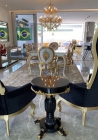 Mesa Clássica Com Base Torneada 