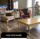 Poltrona Cibele Status - Acabamento Especial