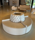 Puff Sofá Ilha - 1,70cm de Diâmetro