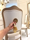 Cadeira Luís XV com Detalhe Decorativo