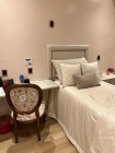 Cabeceira Painel Estofado com Tachas Fumês
