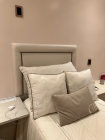 Cabeceira Painel Estofado com Tachas Fumês