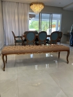 Puff Louis XV Entalhe Exclusivo